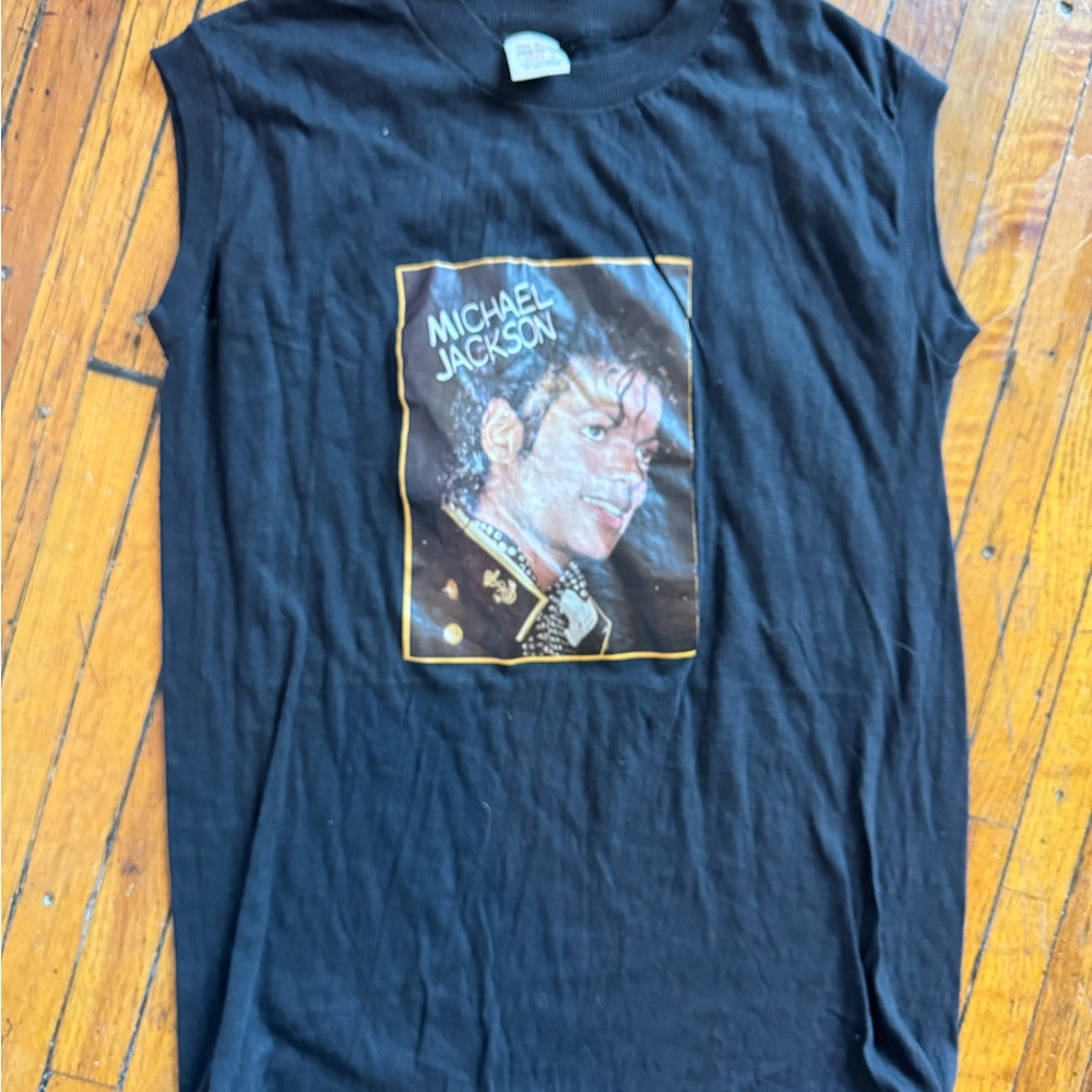 Black Michael Jackson Graphic T-Shirt
